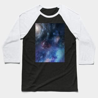 Aurora Galaxy Baseball T-Shirt